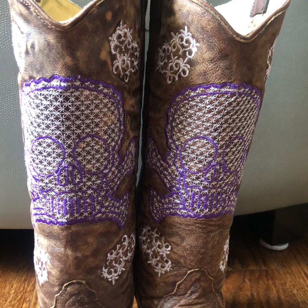 Corral Skull western boot - Picture 5 of 9